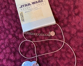 Unique Star Wars Galaxy's Edge Collectible Necklace - Rebel/Resistance Theme