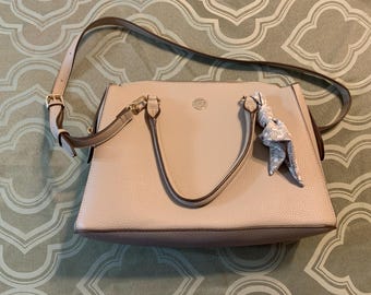 Chic Anne Klein Top-Handle Satchel with Crossbody Strap