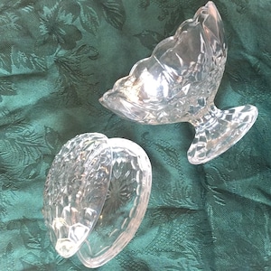 Beautiful Crystal dish and egg