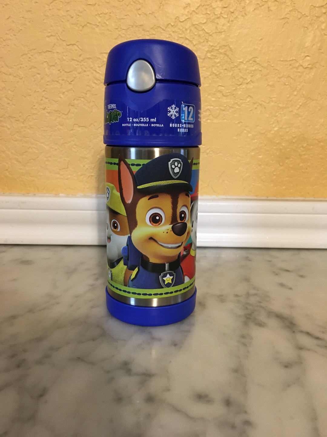 NEVER USED! Thermos Funtainer 12 Oz Paw Patrol Thermos - Etsy
