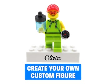 Runner – Personalized LEGO® Figure – Custom Minifigure Gift for Jogger, Athlete – Birthday or Christmas