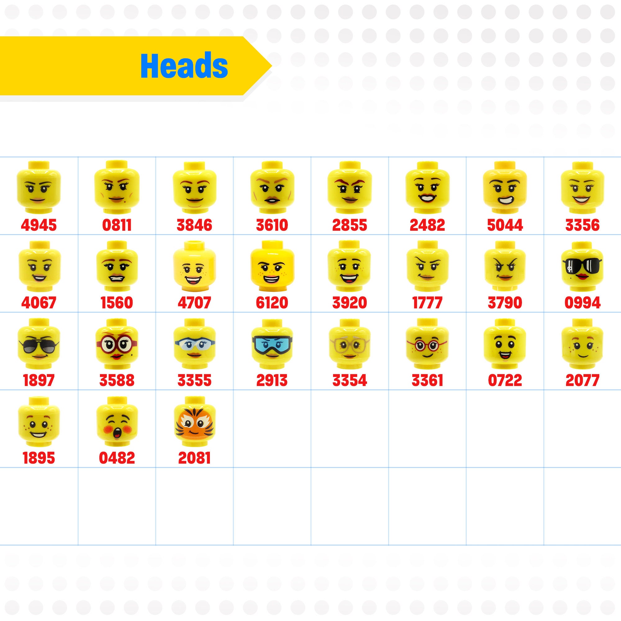 Erstellen Sie Ihre eigene individuelle LEGO Minifigur / Person Etsy.de