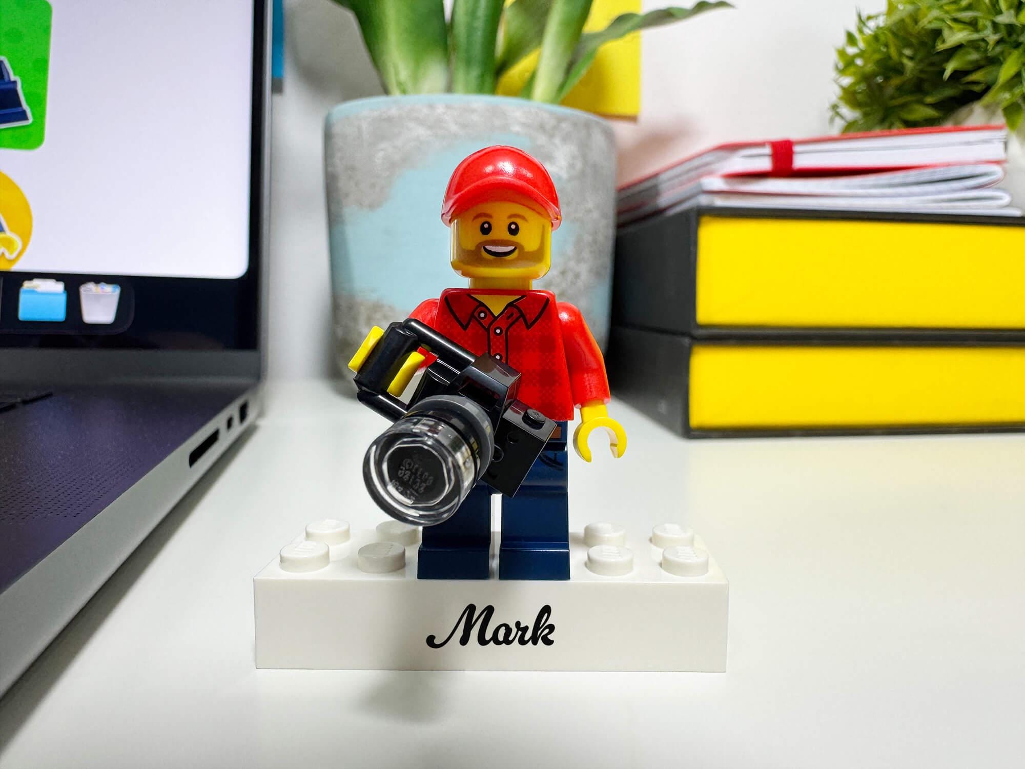 Photographer – Personalized LEGO® Figure – Custom Minifigure Gift for ...
