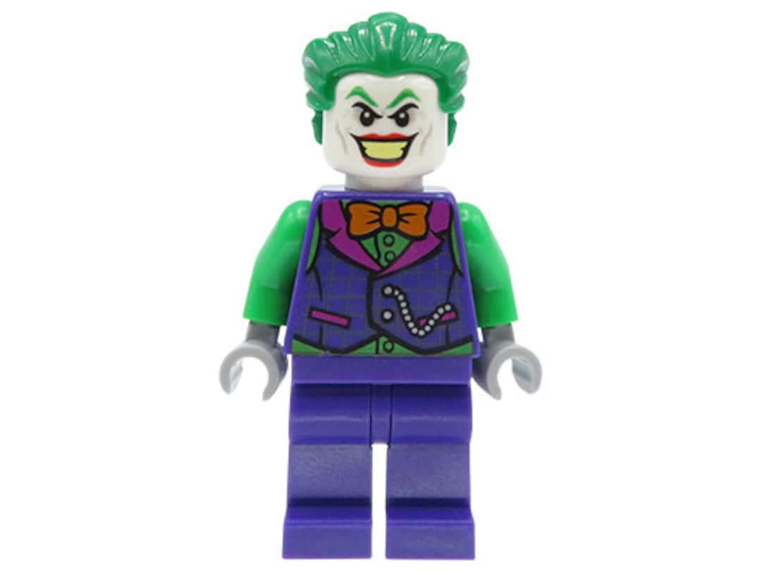 LEGO DC Super Heroes Minifigure Joker Vest and Bow Tie - Etsy