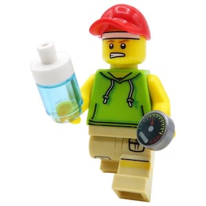 Custom Minifigure - Male Runner / Jogger - made of LEGO parts - perfect gift for kids & adults, man, husband, boyfriend, dad, jogging fan