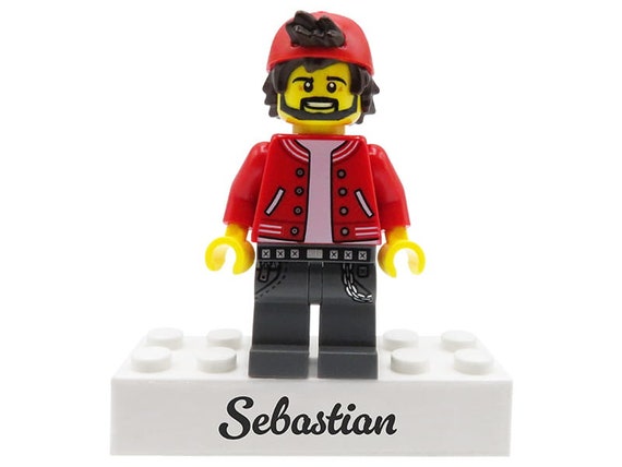 Personalized LEGO Figures Your Text Customized Gift for Him or Her