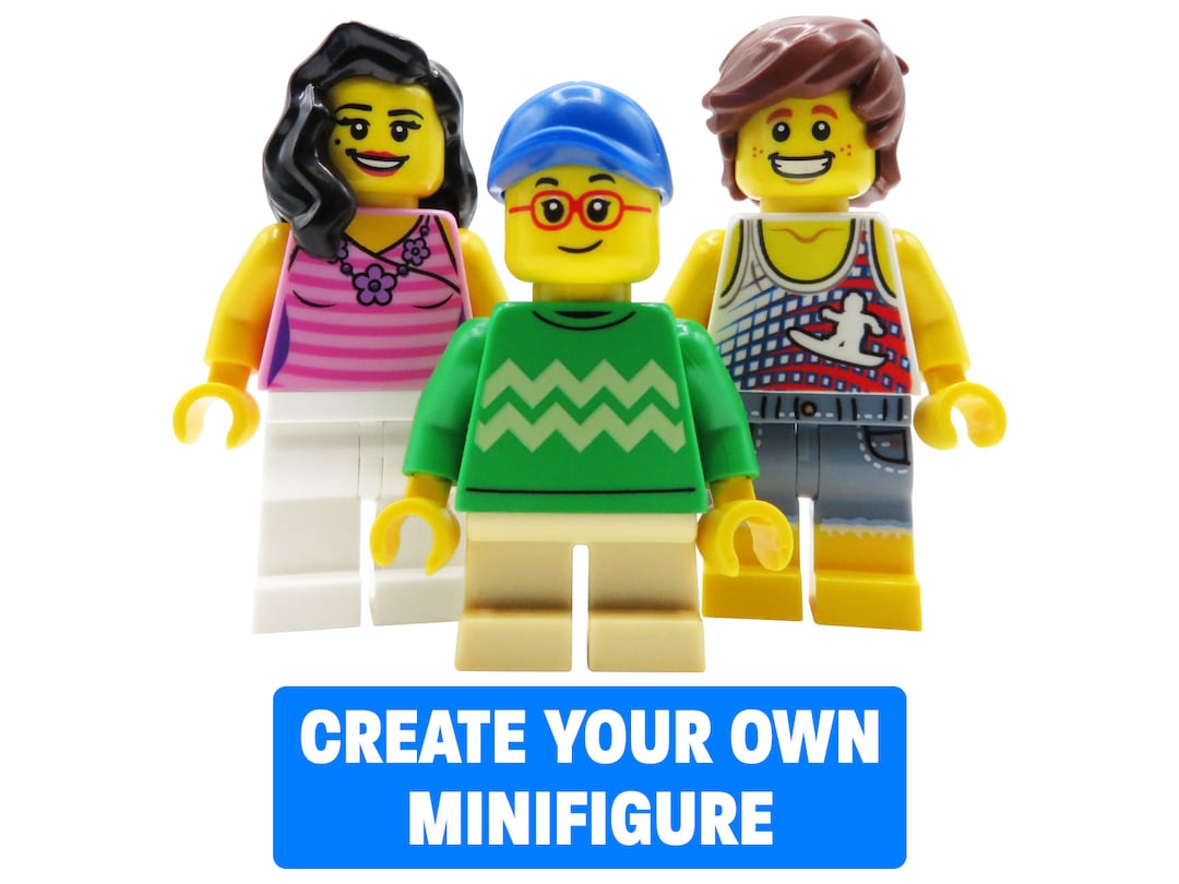 Create Your Own Custom LEGO Minifigure / Person / Character - Etsy Australia