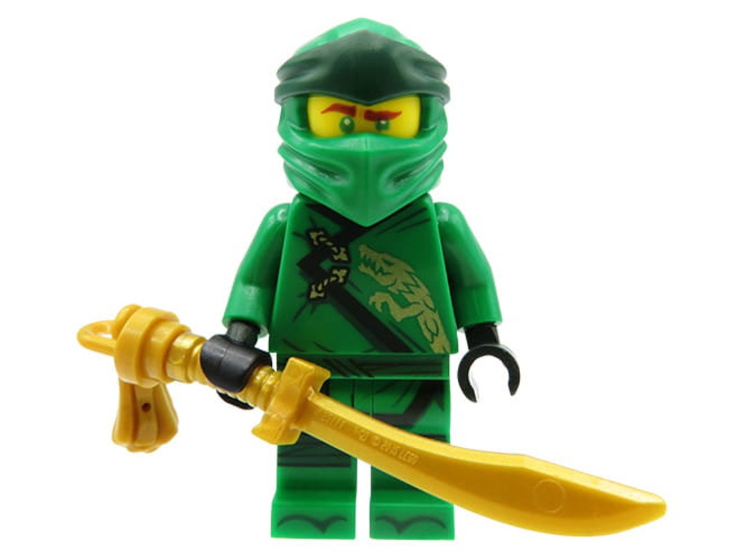 LEGO Ninjago Legacy Minifigura ninja Lloyd con espada - Etsy España