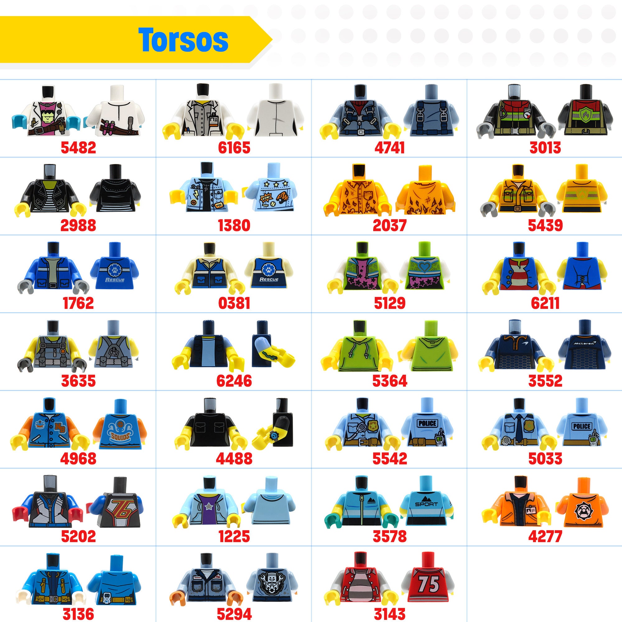 Erstellen Sie Ihre eigene individuelle LEGO Minifigur / Person Etsy.de