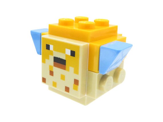 LEGO Minecraft Animal Pufferfish Big Inflated - Etsy Denmark