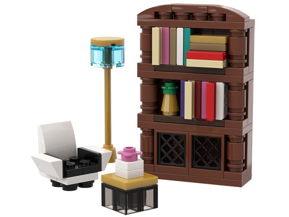 Reading Corner Custom Set Made of LEGO Bricks Perfect Gift Ideas for Kids &  Adults LEGO Fan, Book Lovers, Reading Lovers, Bookworm - Etsy UK