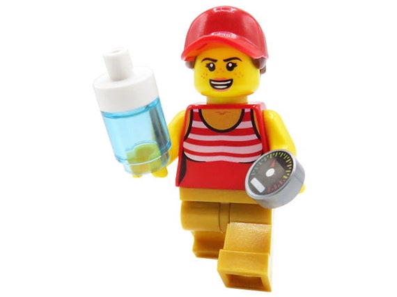 Minifigure personalizzata Corridore/Jogger femminile realizzata con parti  LEGO regalo perfetto per bambini e adulti, donna, moglie, fidanzata, mamma,  fan del jogging -  Italia
