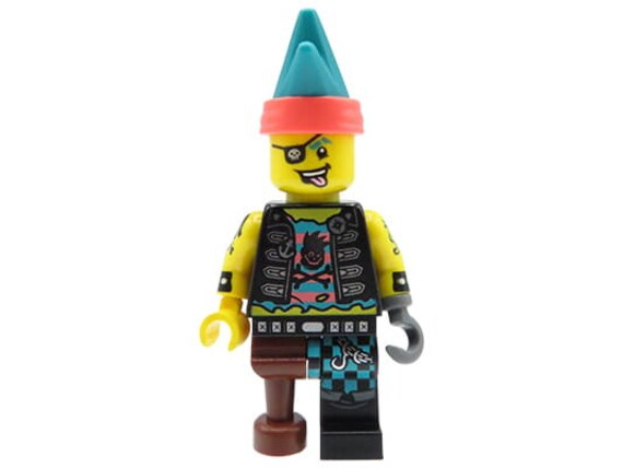 LEGO Vidiyo Minifigure Mohawk One Leg - Etsy