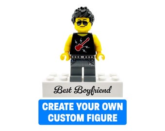 Best Boyfriend – Personalized LEGO® Figure – Custom Minifigure Gift for Valentine’s Day, Anniversary or Birthday
