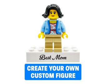 Best Mom – Personalized LEGO® Figure – Custom Minifigure Gift for Mother’s Day, Birthday or Christmas