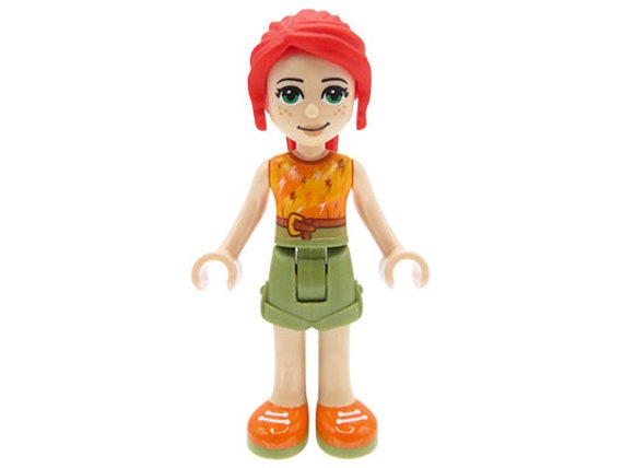 LEGO Friends Minifigure / Mini Mia Orange Top -