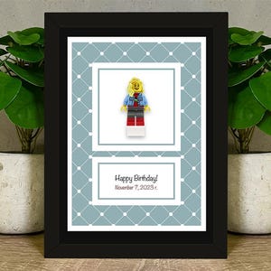 Figuras personalizadas (piezas LEGO®) - Marco - Crea las tuyas propias - Ideas de regalo únicas para él/ella, hombre/mujer, novio/novia