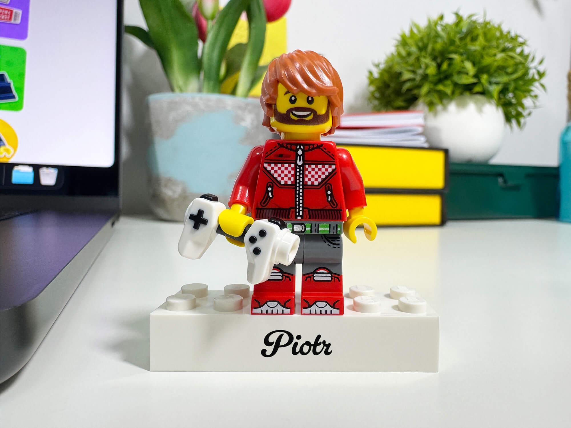 Gamer – Personalized LEGO® Figure – Custom Minifigure Gift for ...