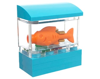 rekenmachine directory Elasticiteit Accessoires voor minifiguren: Aquarium met vissen en bloemen - Etsy  Nederland