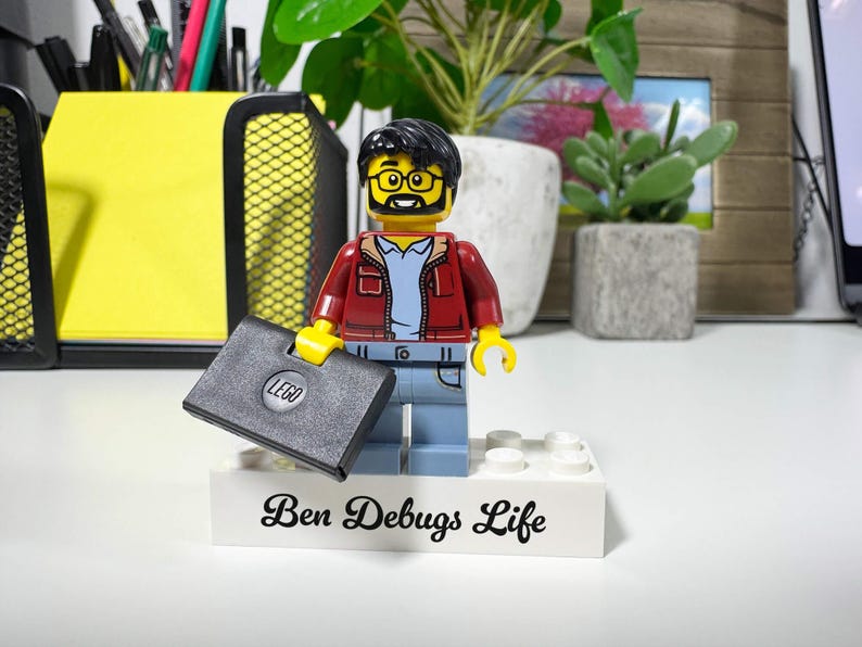 Programmer / IT Specialist Personalized LEGO Figure – Create Your Own ...