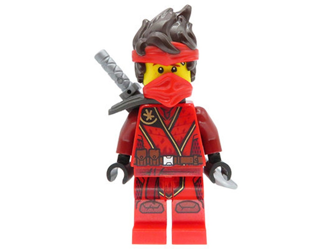 Verlichten Berg Ga terug LEGO Ninjago Minifigure Ninja Kai With Katana - Etsy