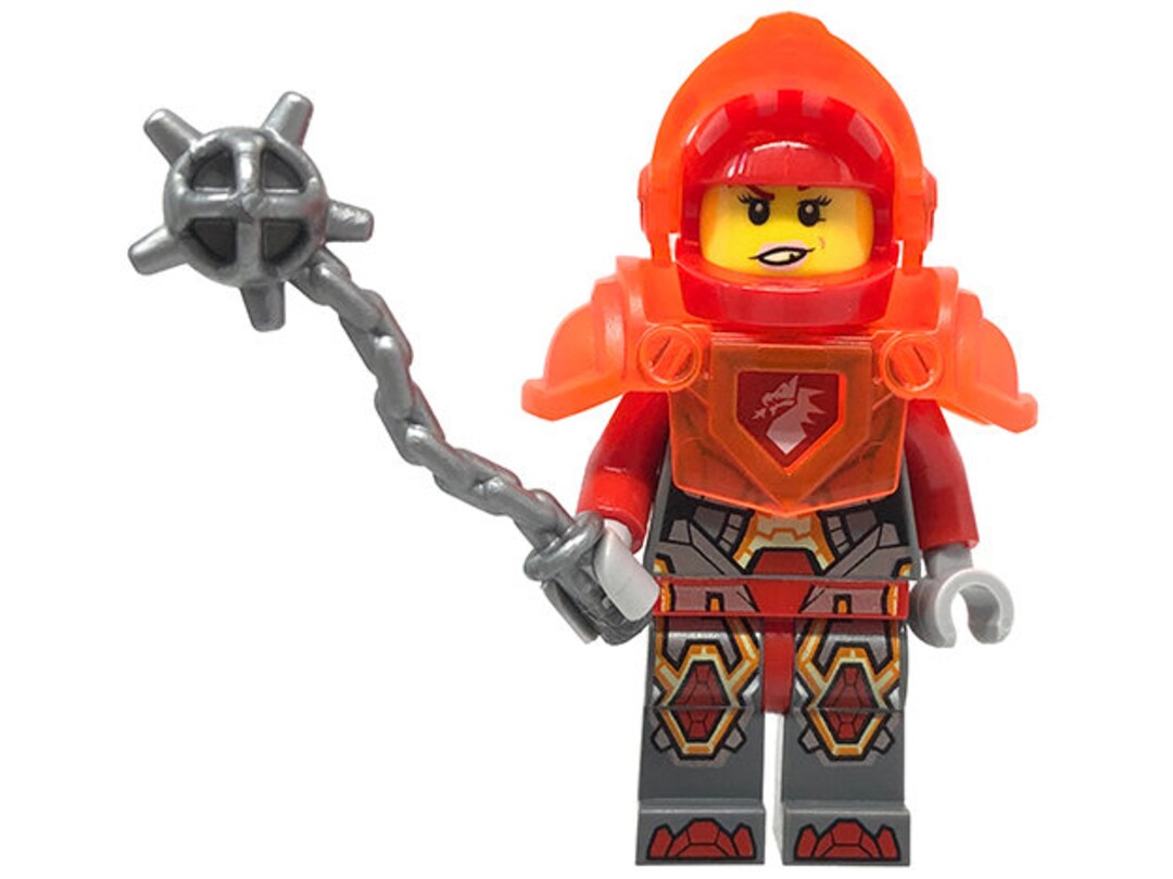 LEGO Nexo Knights Minifigure With Weapon - Etsy