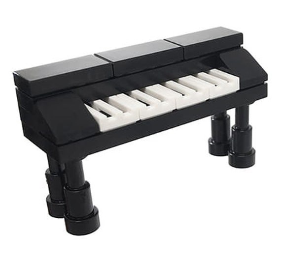 Strumento musicale: tastiera del pianoforte - modello in mattoncini LEGO -  per bambini e adulti, musicisti, amanti della musica, compositori o fan