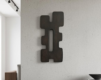 TREZE – Abstract Wall Sculpture | Colorful Handcrafted Modern Art for Home Decor