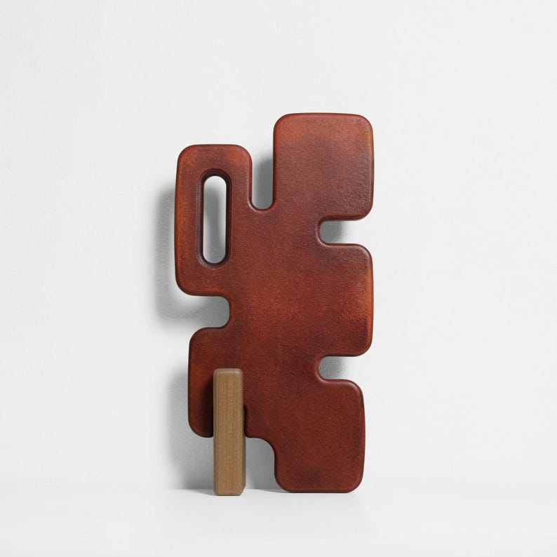 CINCEUM – Abstract Sculpture in Reclaimed Wood & Dyed Fibreboard ...