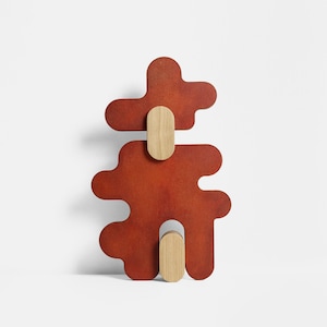 Escultura minimalista moderna hecha a mano - CLOUDMAN / Acabados orgánicos texturizados únicos