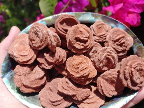 Special Rare Red Moroccan Desert Barite Rose Crystals