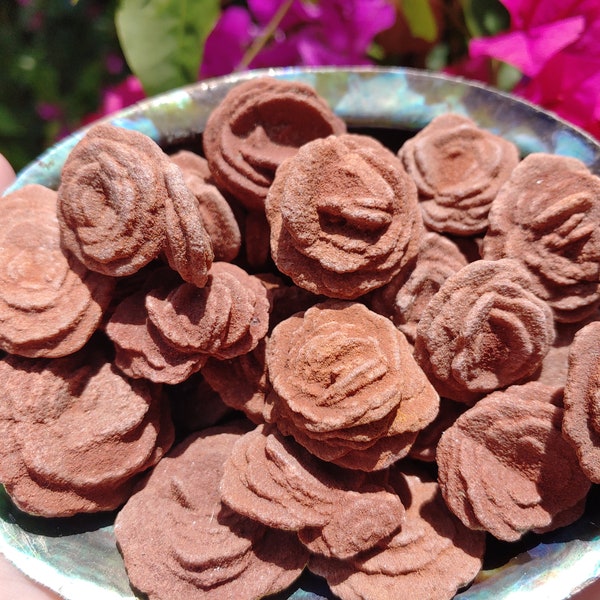 Special Rare Red Moroccan Desert Barite Rose Crystals