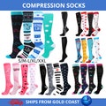 Compression Socks Woman Men Nurse Medical Nursing Sport Running Travel Stocking
