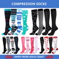 Compression Sock Packs Woman Men Nurse Medical Nursing Sport Running Travel Stocking