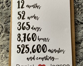 1 Week Anniversary Etsy Uk