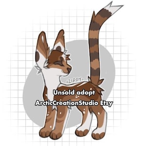 Harige digitale download verwilderde poes h katachtige kat referentie Furry Adopts Fursona Adoptables Furry fandom Adopt Character Designs fursona