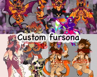 High quality custom fursona furry adopt digital canine Furry Adopts Fursona Adoptables Furry fandom Adopt Character Designs Furry character