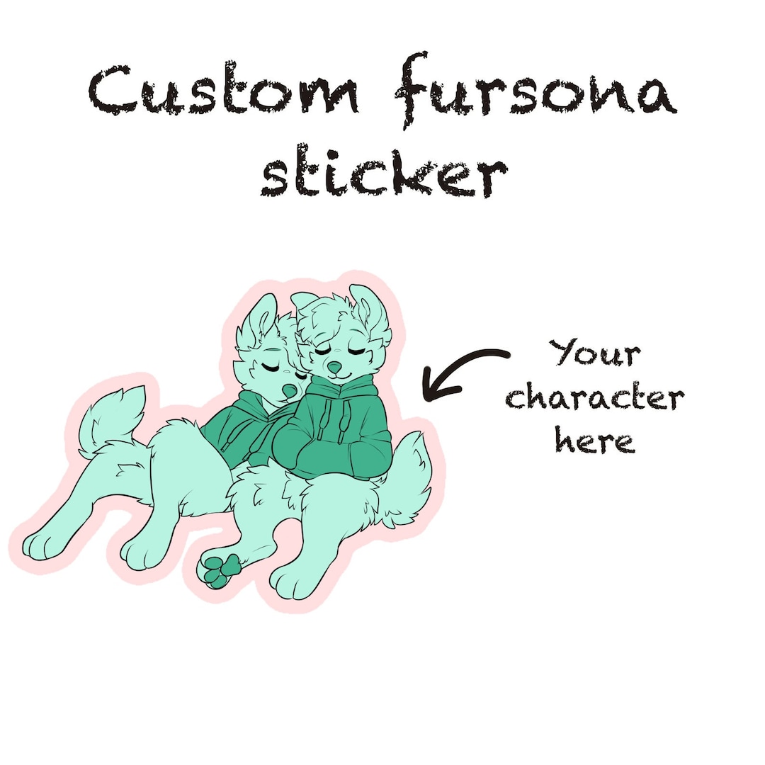 Fuzzy Stickers - Cute Furry Sticker Packs