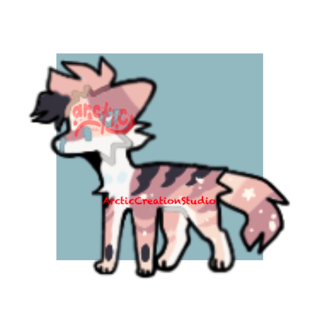 Furry Adopt Digital Download Furry Feral High Quality Adoptable Furry