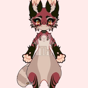 Harige fursona adopteert 7 kunstwerken karakter te koop katachtige kat populaire ontwerper adopteerbare fursona antropomorfe verwilderde anthro harige fandom