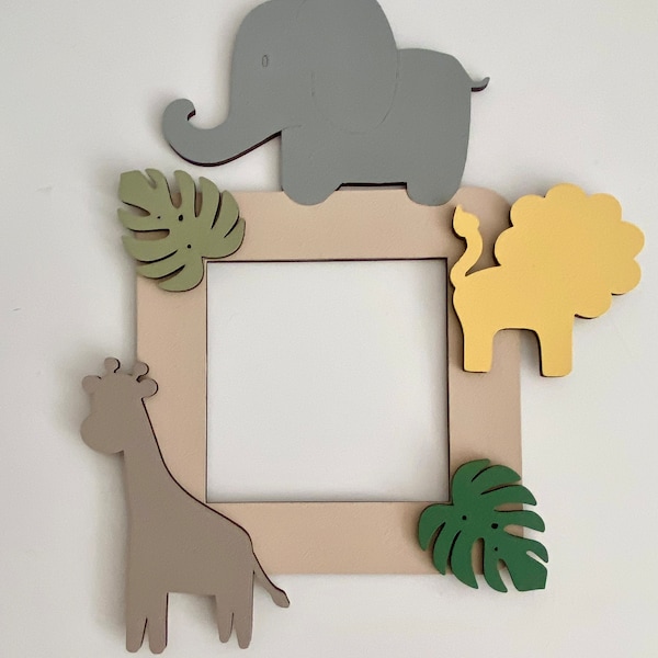 Wild Animal Light Switch Surround / Jungle/ Safari Themed Bedroom Decor/ Nursery