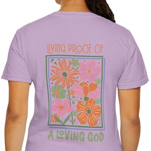 Comfort Colors Boho Christian Shirt, Christian Boho, Retro Christian Tshirt, Bible Shirt, Christian Apparel, Religious Tee, Graphic Tee