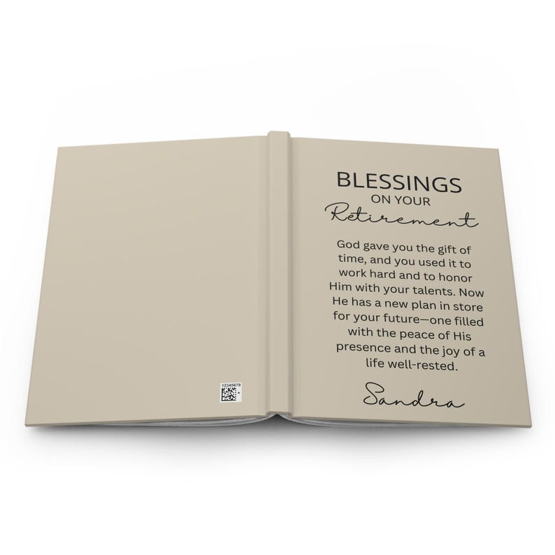 Christian Retirement Journal, Scripture Prayer Diary, New Beginnings Devotional Notebook image 4