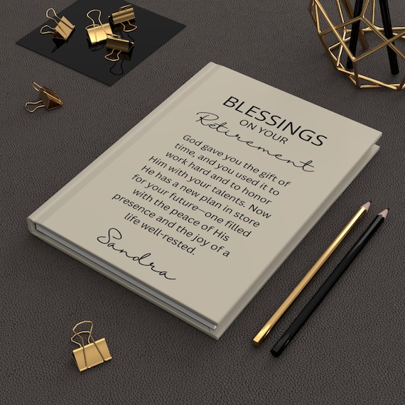 Christian Retirement Journal, Scripture Prayer Diary, New Beginnings Devotional Notebook