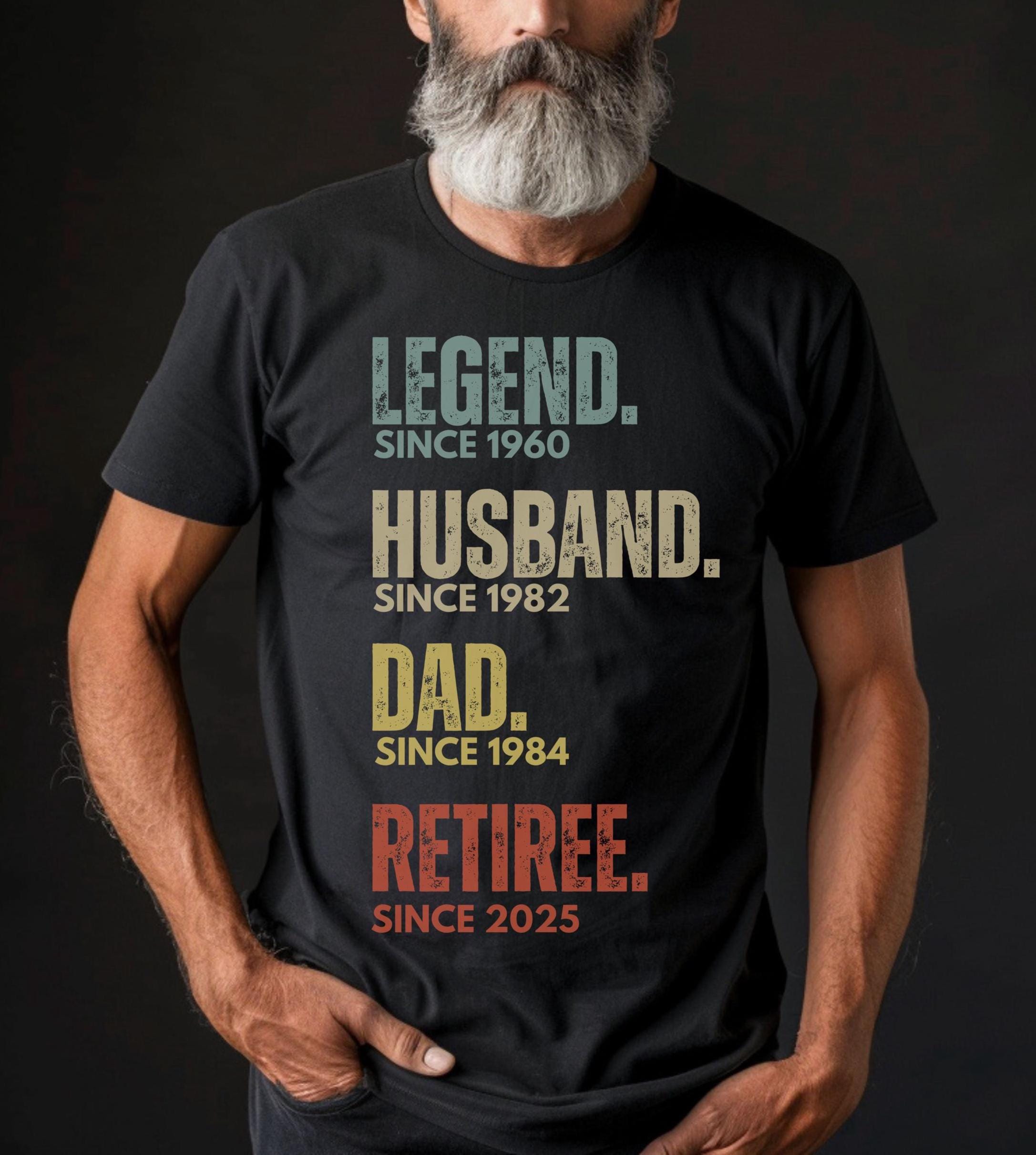 T-shirt Homme Gildan "Voici à Quoi Ressemble Un Facteur Retraité" - Coton - Neuf Sans étiquettes