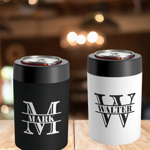 Personalized Groomsman Can Holder, Custom Wedding Drink Cooler, Best Man Gift, Wedding Favors, Groomsman Gift, Can Cooler