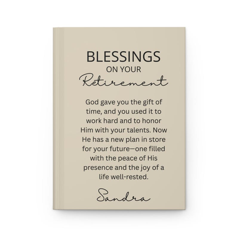 Christian Retirement Journal, Scripture Prayer Diary, New Beginnings Devotional Notebook image 2