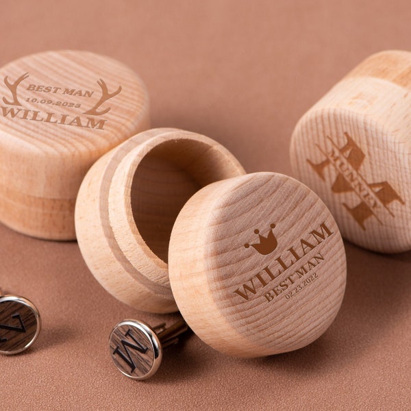 Wooden Cufflinks Etsy