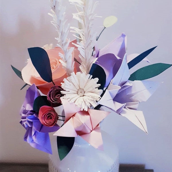 Bouquet fiori origami