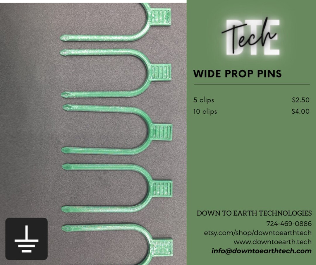 Wide Propagation Pins / Greening Pins / Node Pins / Moss Pole Pins